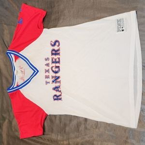 VS PINK Texas Rangers MLB Exclusive Jersey Shirt